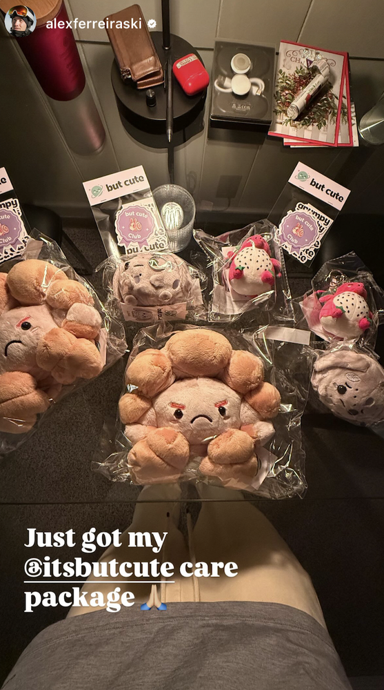 Alex with their but cute