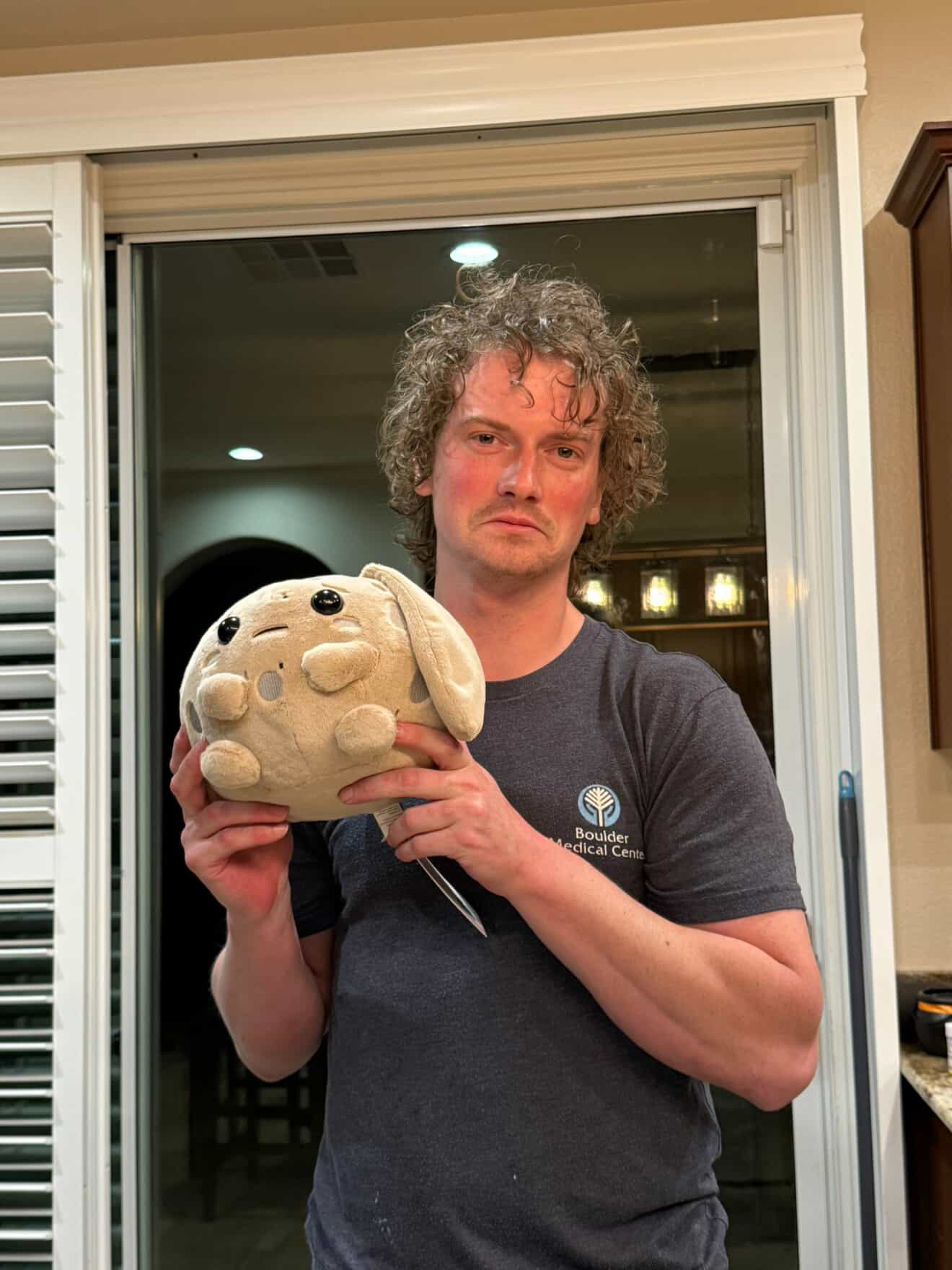 Luc with their but cute