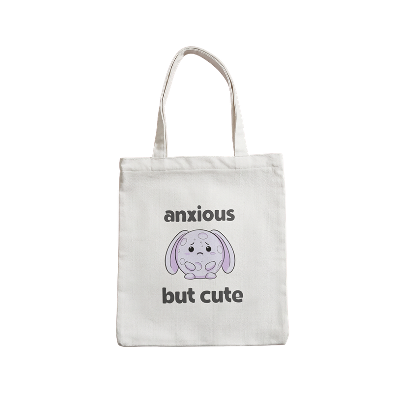 luna character tote bag