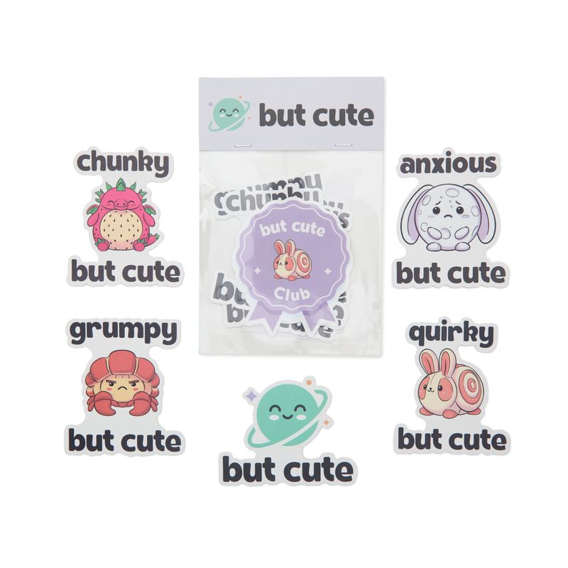 sticker pack from quirklandia